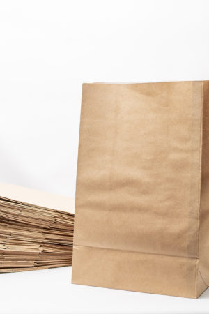 Kraft No Handle paper bag (MISSY) - 100pcs