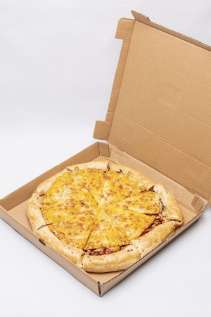 10" pizza box (KRAFT) - 100pcs